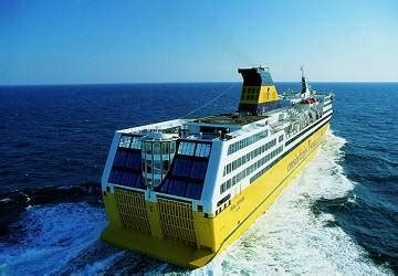 Commentaire du ferry Mega Express de Corsica .